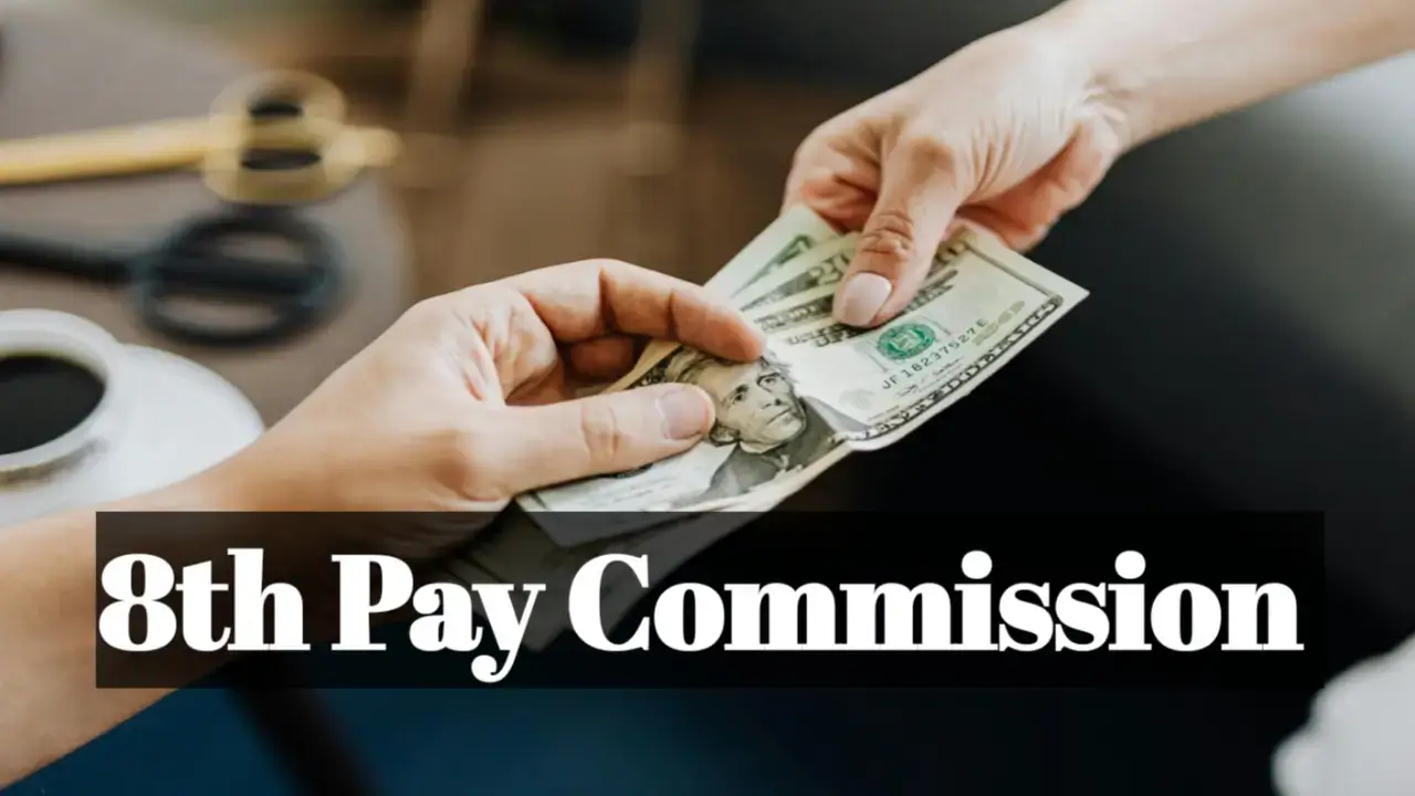 Central government employees discussing 8th Pay Commission update regarding eligibility and salary benefits in India.