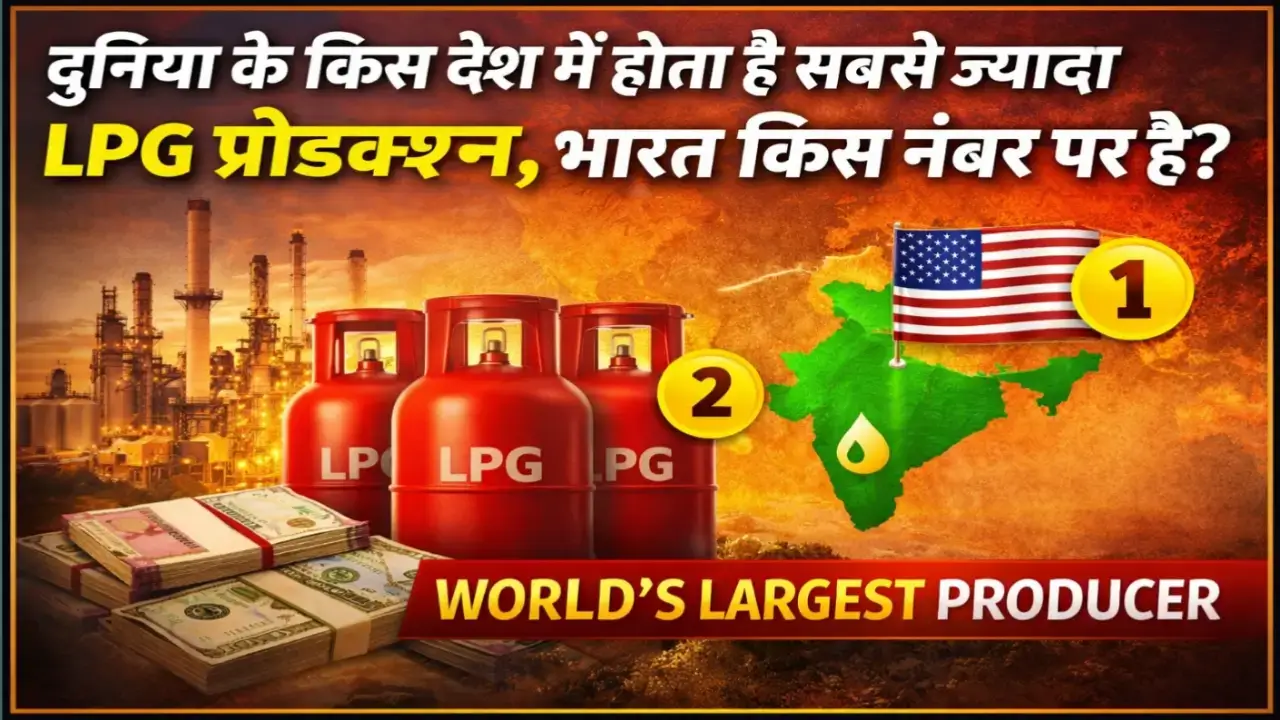 World largest LPG producer – दुनिया में सबसे ज्यादा LPG प्रोडक्शन किस देश में होता है और भारत किस नंबर पर है?