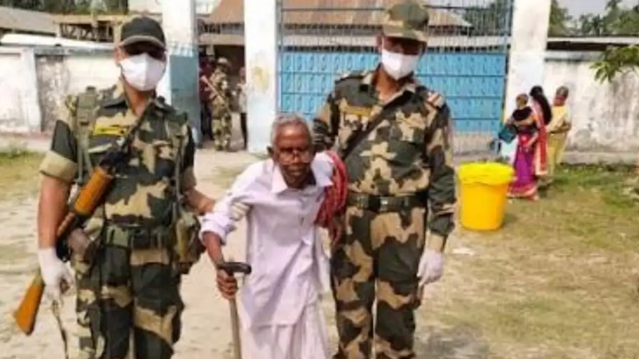 Border Security Force deployed during West Bengal and Assam elections security