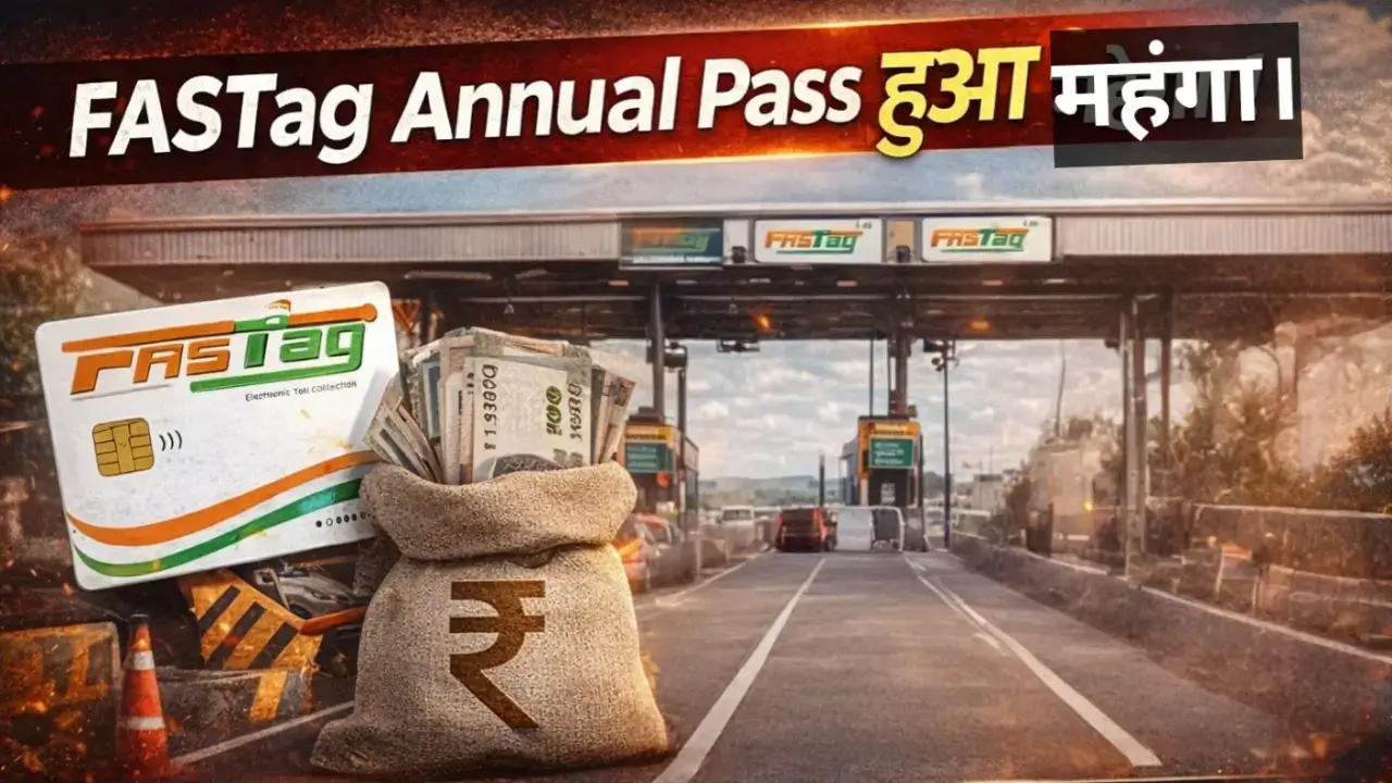 FASTag annual pass fee increased making travel on National Highways of India more expensive.